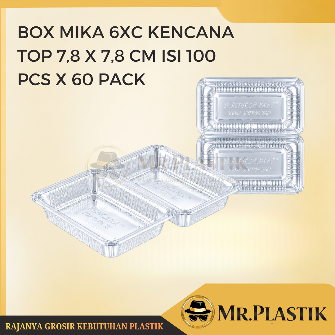 1 DUS BOX MIKA 6XC KENCANA TOP 60 PACK/ 6000 PCS